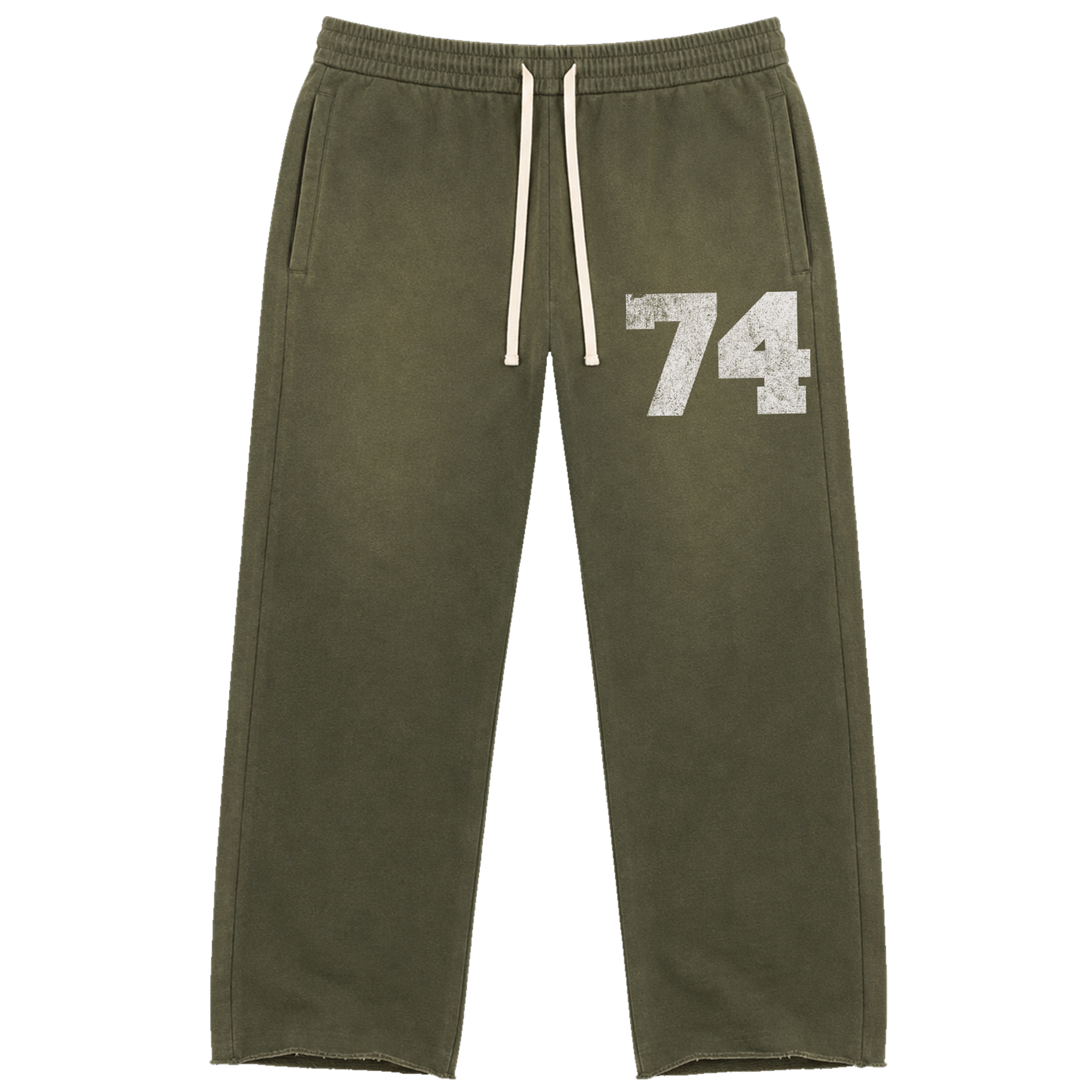 Green Collegiate Sweatpants