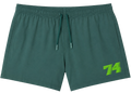 Green Collegiate Running Shorts