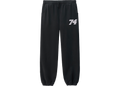 Black Collegiate Sweats