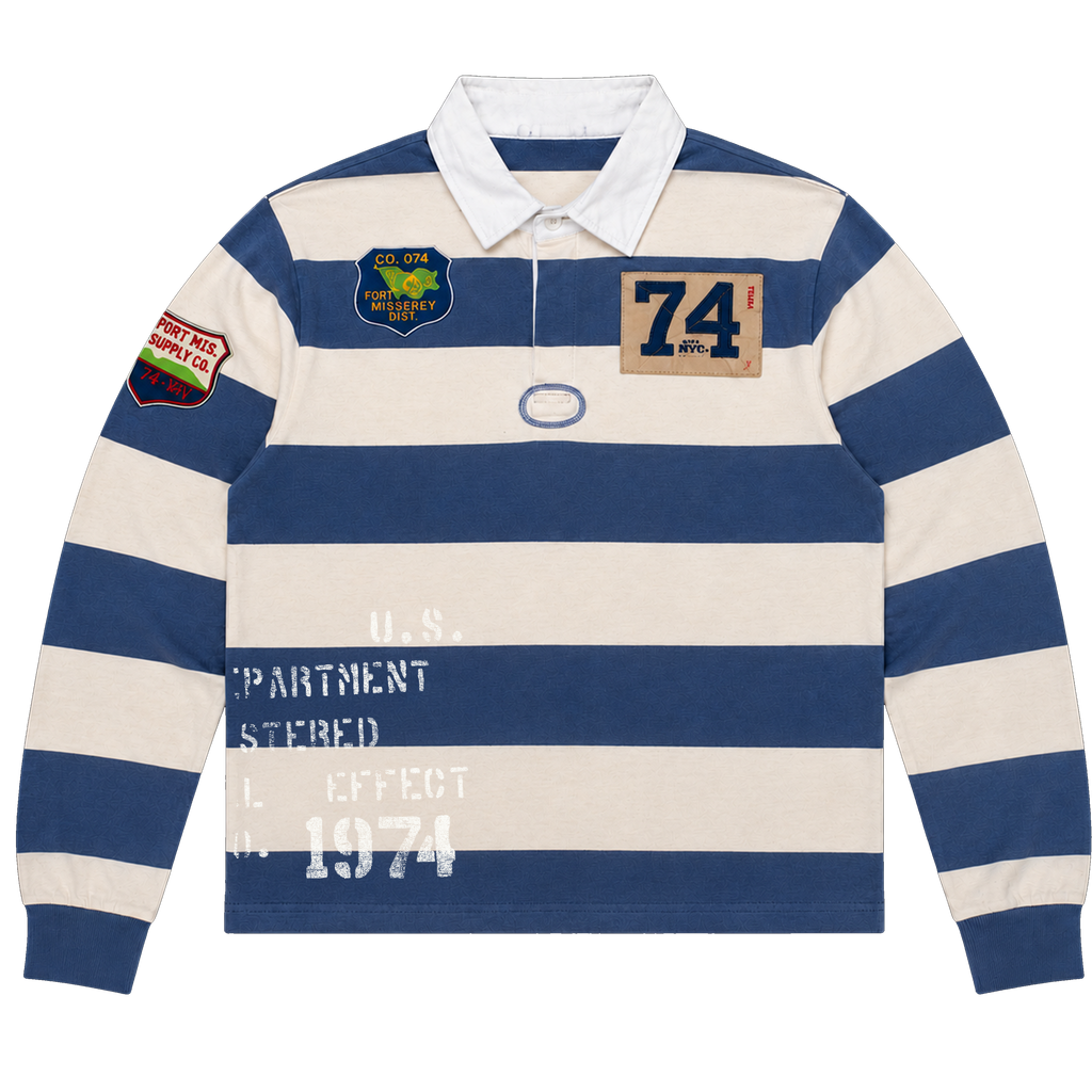 Blue Polo Rugby