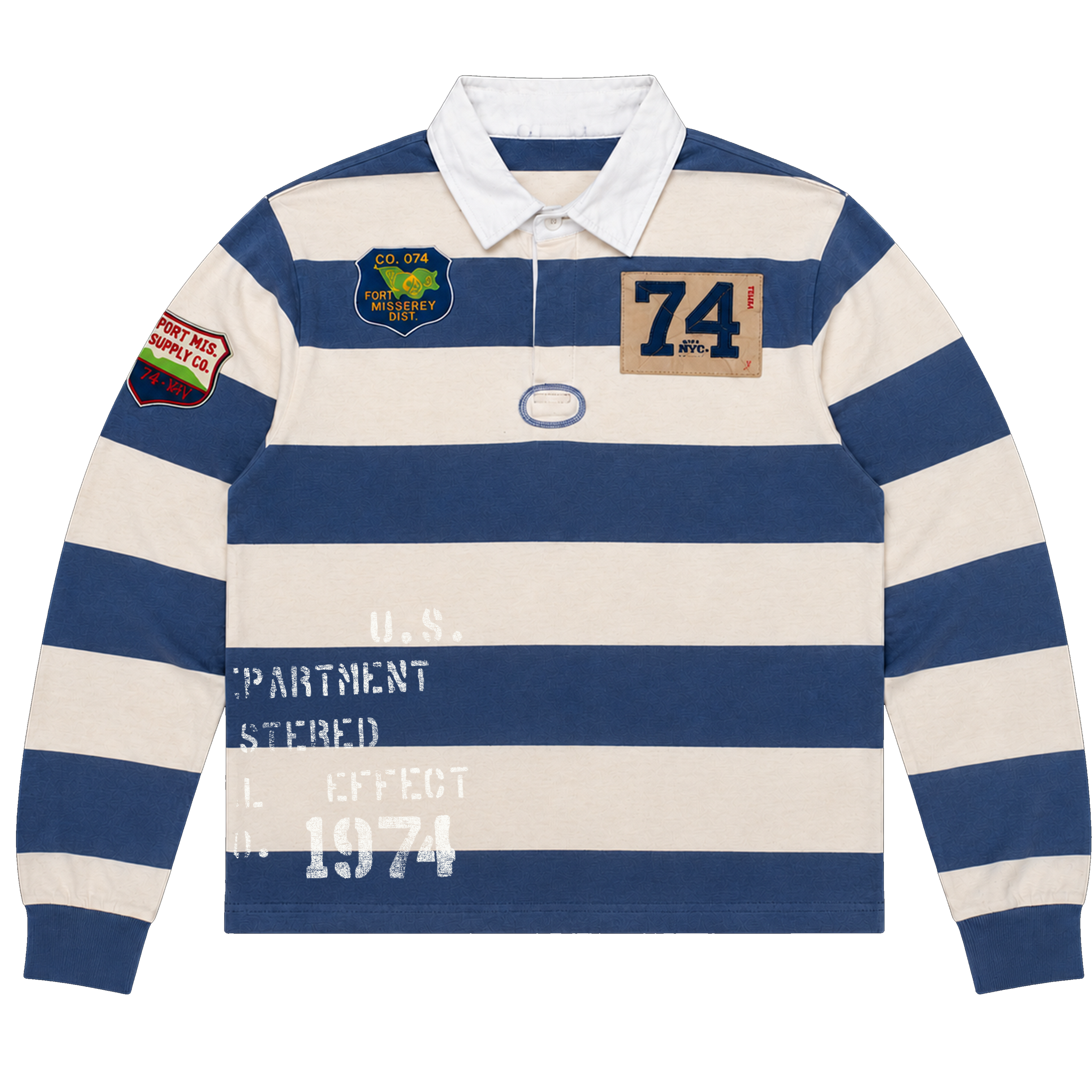Blue Polo Rugby